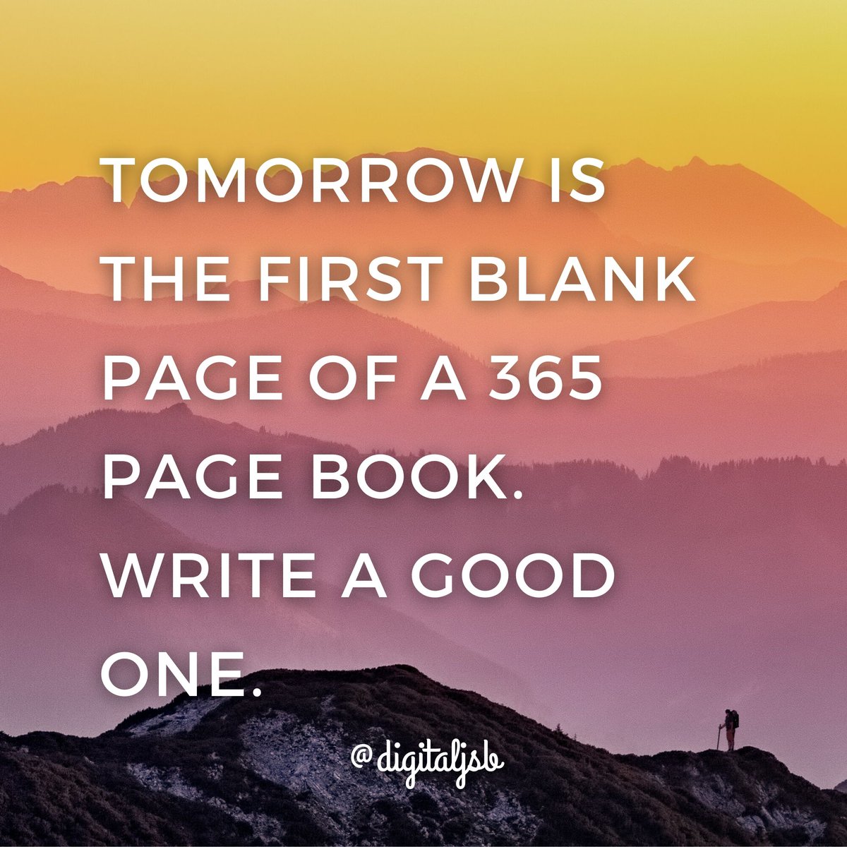 digitaljsb's tweet image. “Every task, goal, race and year comes to an end…therefore, make it a habit to FINISH STRONG.”

Goodbye 2020

#SayNoTo31December #goodbye2020 #goodbyequotes #yearending #yearendtrip #hopeforthebest