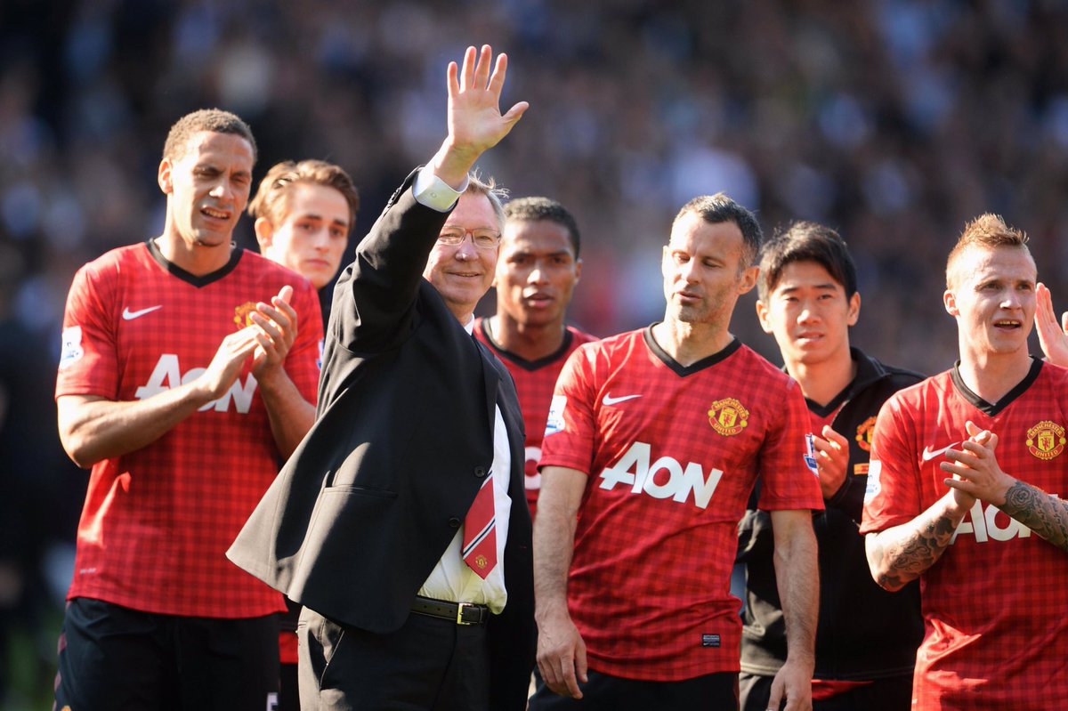 Son dernier match West Brom 5-5 Manchester United(Kagawa, Olsen (OG), Buttner, Van Persie, Hernandez)Avec un Lukaku intenable en face et des Red Devils prêts à tout pour la dernière de Fergie, ce match offrait un spectacle complètement dingue !  #MUFC