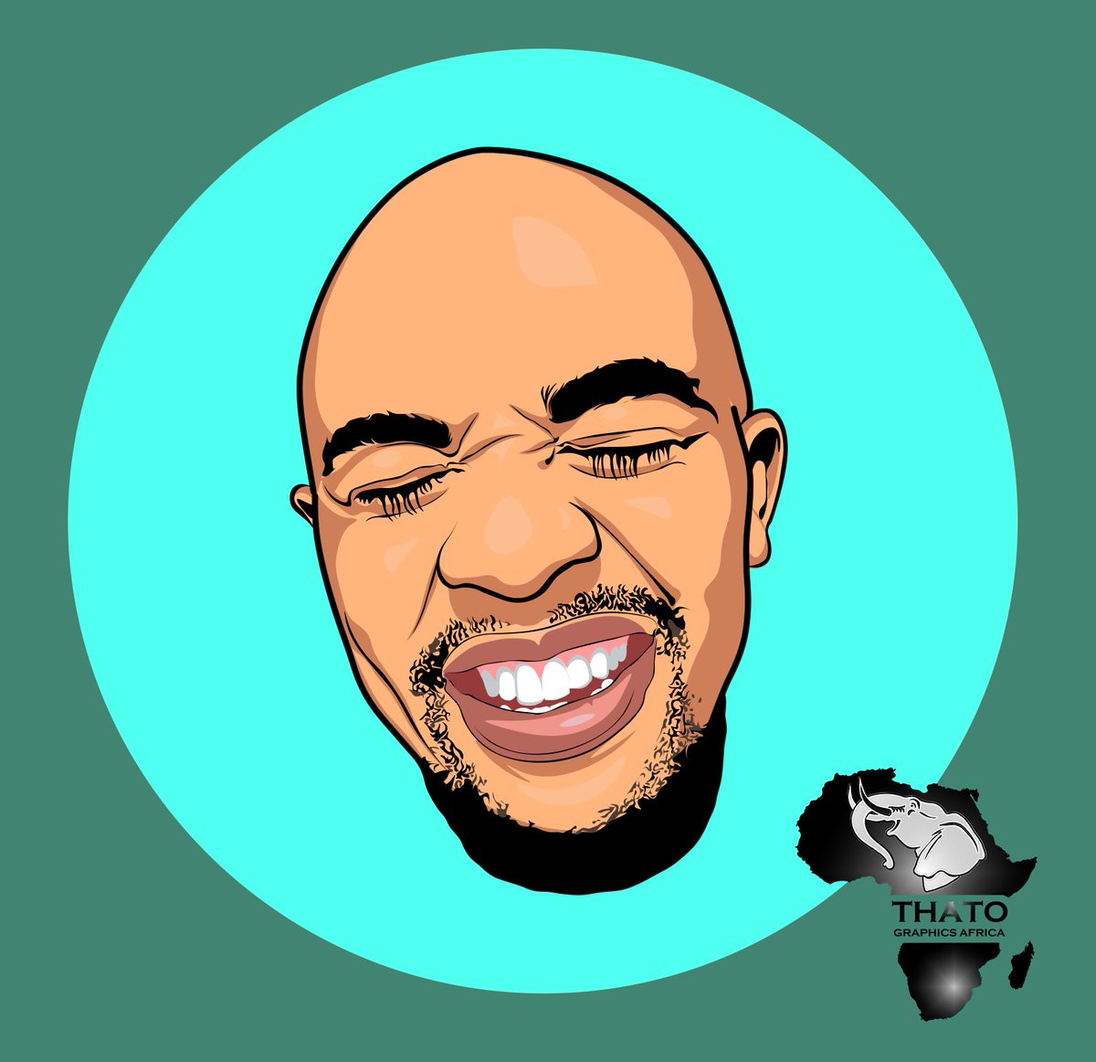 graphic_africa's tweet photo. A high quality face catoon image cost only R100 at @graphic_africa . Thank you for getting in touch with us @Drifter_Ts . https://t.co/C8fT4tQ2FF