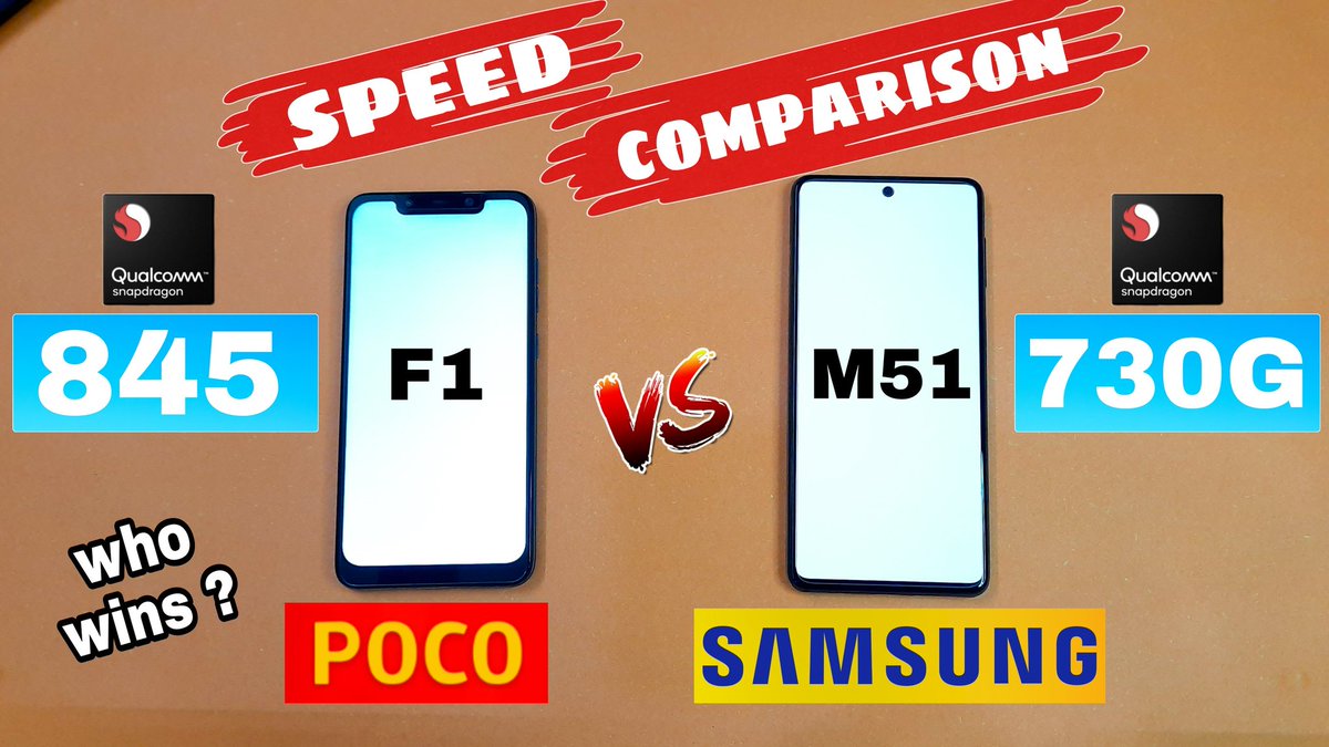 TECHFAQ2's tweet image. Poco f1 vs Samsung Galaxy M51 speed test comparison || Qualcomm 845 vs 730G || which performs better ???? 
watch the video now and subscribe TECH F.A.Q channel also....👍👍👍
#Samsung #samsungM51
#pocof1
#pocof1speedtest
[Video link : youtu.be/P6Z3R6w3KKs ]