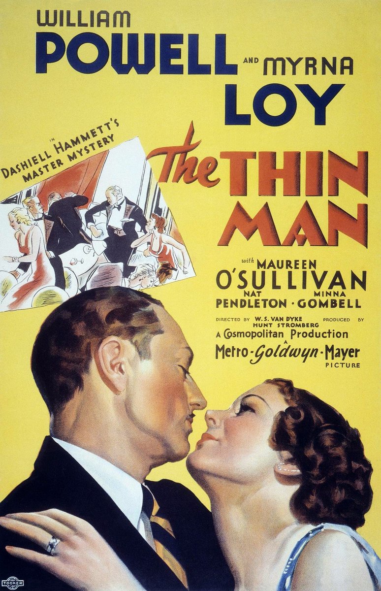 A couple of vintage posters.  #TheThinMan  #TCMParty