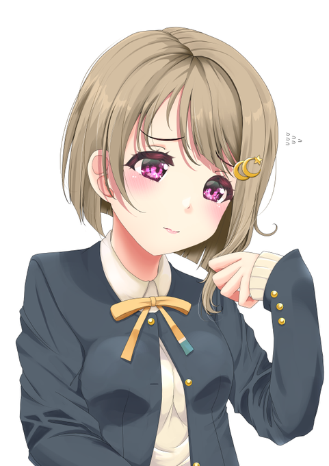 かすみんの髪の毛を長くしたらどうなるか見てみたかったのでやってみた 