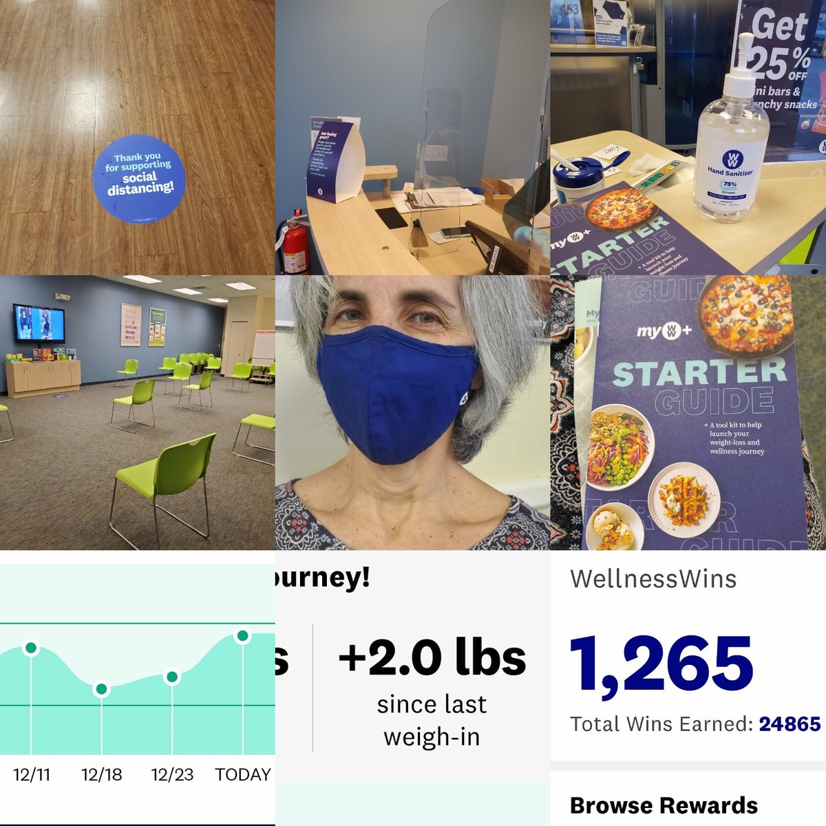 Joyous__Jenna's tweet photo. Wasn't planning on weighing in, so I ate breakfast, but as a #freelifetimemember I figured it was #noharmnofoul if I was up. I earned my #WellnessWins & I am completely comfortable w/ the adherence to all of the CDC guidelines. #alwaysamemberfirst #doingthisforme #WWCoach https://t.co/y6KFyTCODG