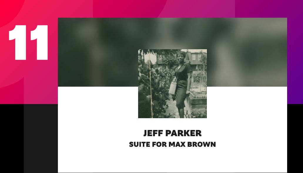 indierocks's tweet photo. [#TopIR] Los 100 Mejores Discos del 2020. https://t.co/Mv8LvKlj48 💿✨

11 / @jeffparkersound — 'Suite For Max Brown' https://t.co/Z2VTD8Dzn0
