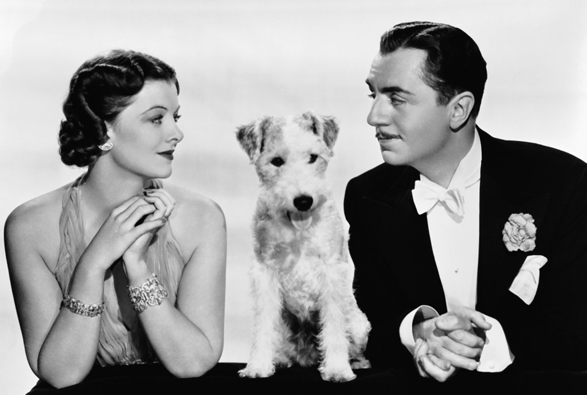 Critic Andrew Sarris wrote of Nick and Nora's relationship: They were "first on-screen Hollywood couple for whom matrimony did not signal the end of sex, romance and adventure."  #TheThinMan  #TCMParty