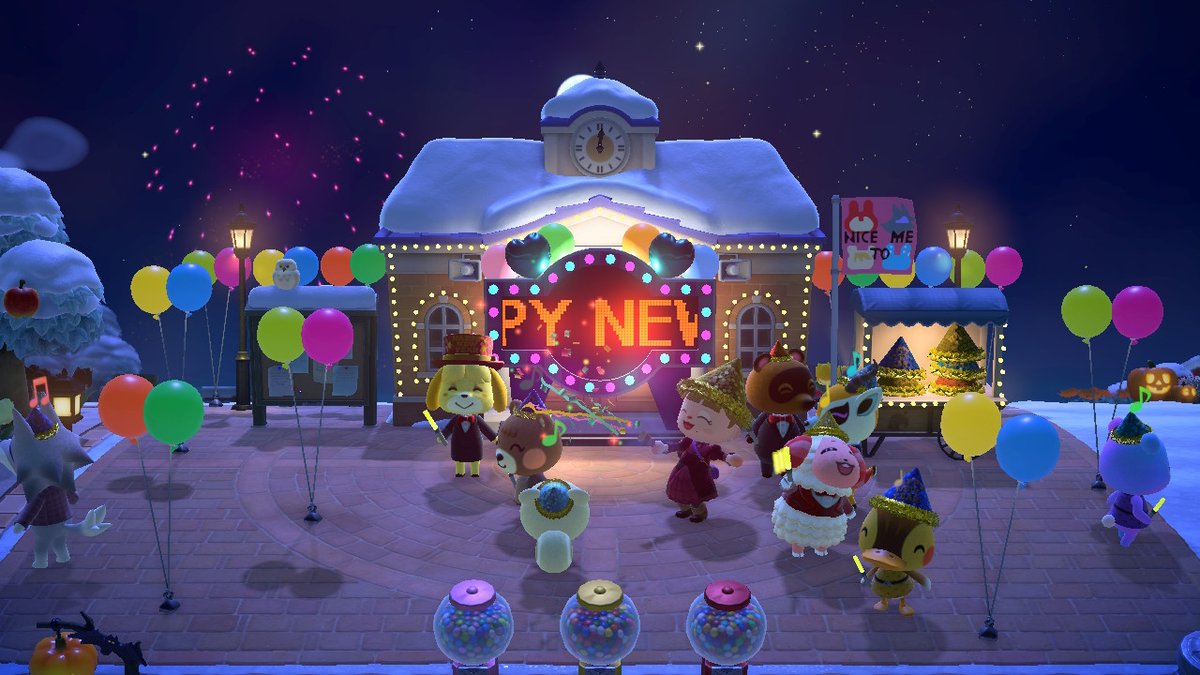 NicetoMeTOU's tweet photo. 今年もよろしくお願いします！！！
 #どうぶつの森 #AnimalCrossing #ACNH #NintendoSwitch https://t.co/RMBdN5vYGe