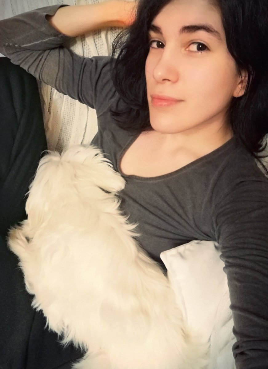 FallofMeerkat's tweet photo. The last hour of this year is being spent sitting on the couch with my doggo and try to not fall asleep https://t.co/IQESSaL9eu