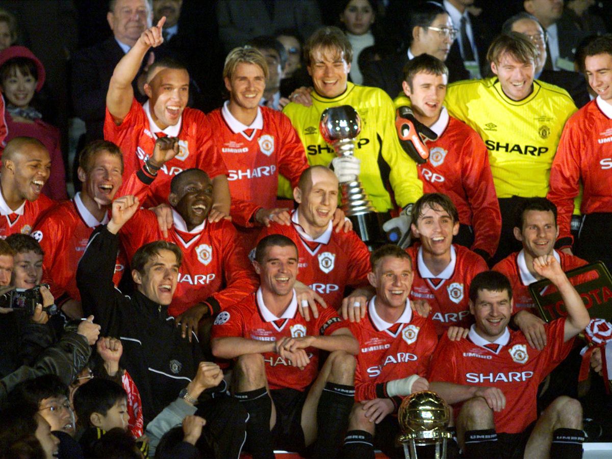  30th November 1999 Intercontinental CupUnited would face Palmeiras in the 1999 Intercontinental Cup. Roy Keane’s single goal proving the difference. 19/38