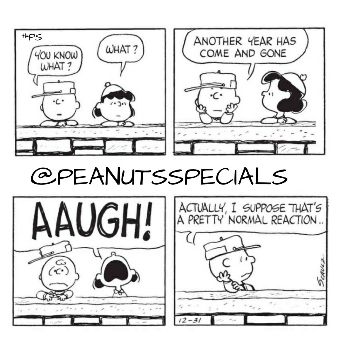 PeanutsSpecials's tweet photo. First Appearance: December 31, 1966
#charliebrown #lucyvanpelt #youknowwhat #what #another #year #come #gone #aaugh #actually #isuppose #pretty #normal #reaction #peanutsthursday #peanutsstrong #peanutshome #schulz #ps #pnts #peanuts #peanutscoloringbook #officialpeanutsspecials https://t.co/cTrXivVcXb