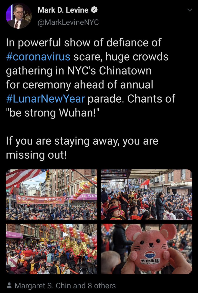 Municipal leaders in NYC, who we trust to keep us safe, were far too concerned about their woke credentials than they were about public health. The result was the second-worst hit state in the country (after NJ)