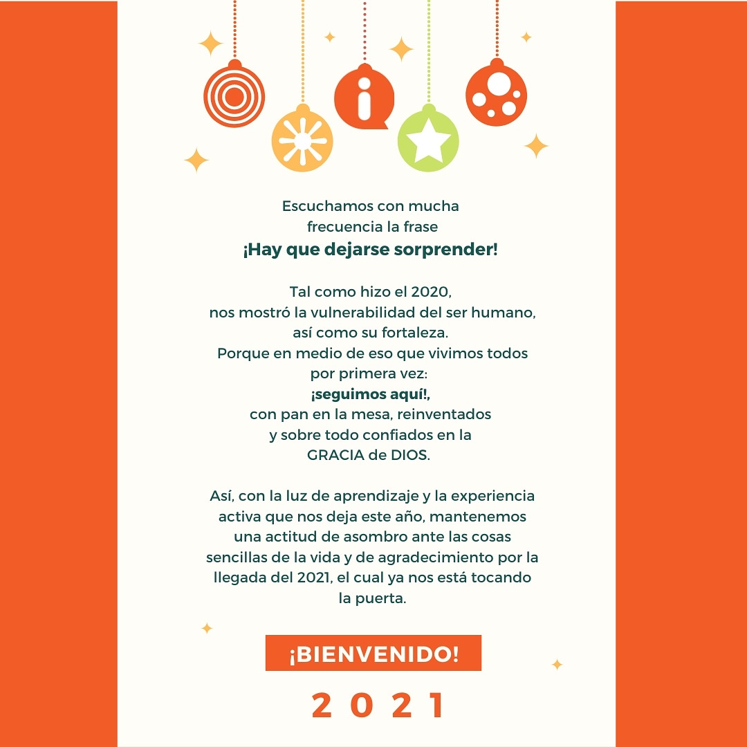 iconosCS's tweet photo. Adiós 2020 gracias por el aprendizaje y 
BIENVENIDO 2021 con toda su magia, lleno de retos y mucha sed de creatividad para seguirnos reinventando.
#iconoscs https://t.co/oS3CPZgj4k