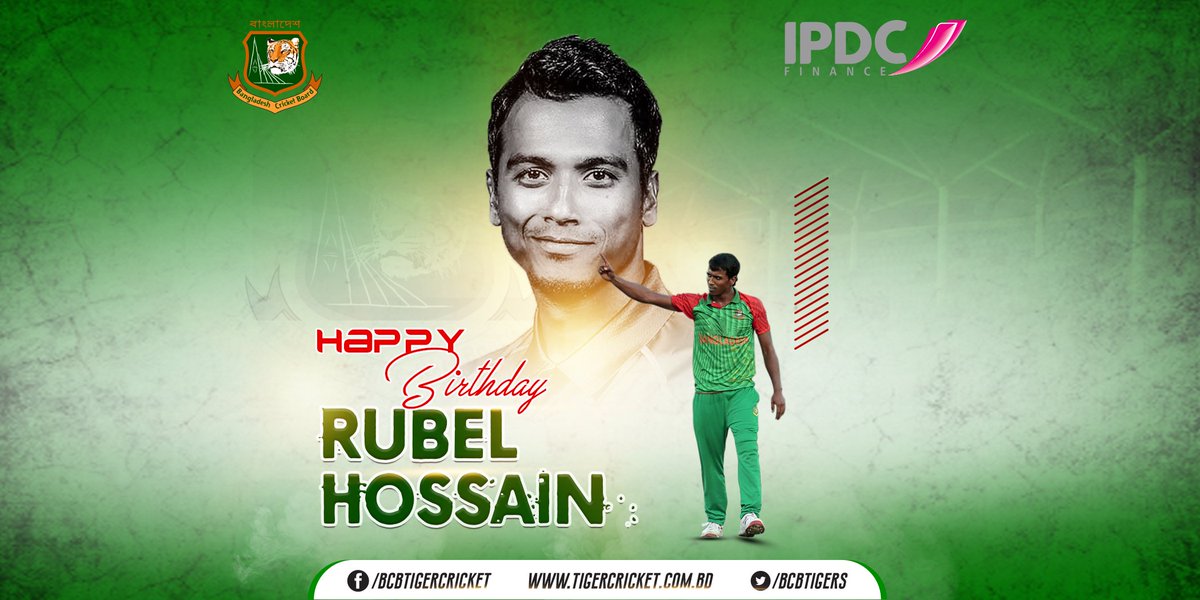 BCBtigers's tweet photo. Happy birthday to our very own .@rubel34official 

#BCB #HBDRubelHossain https://t.co/WCWeE2AQ2y