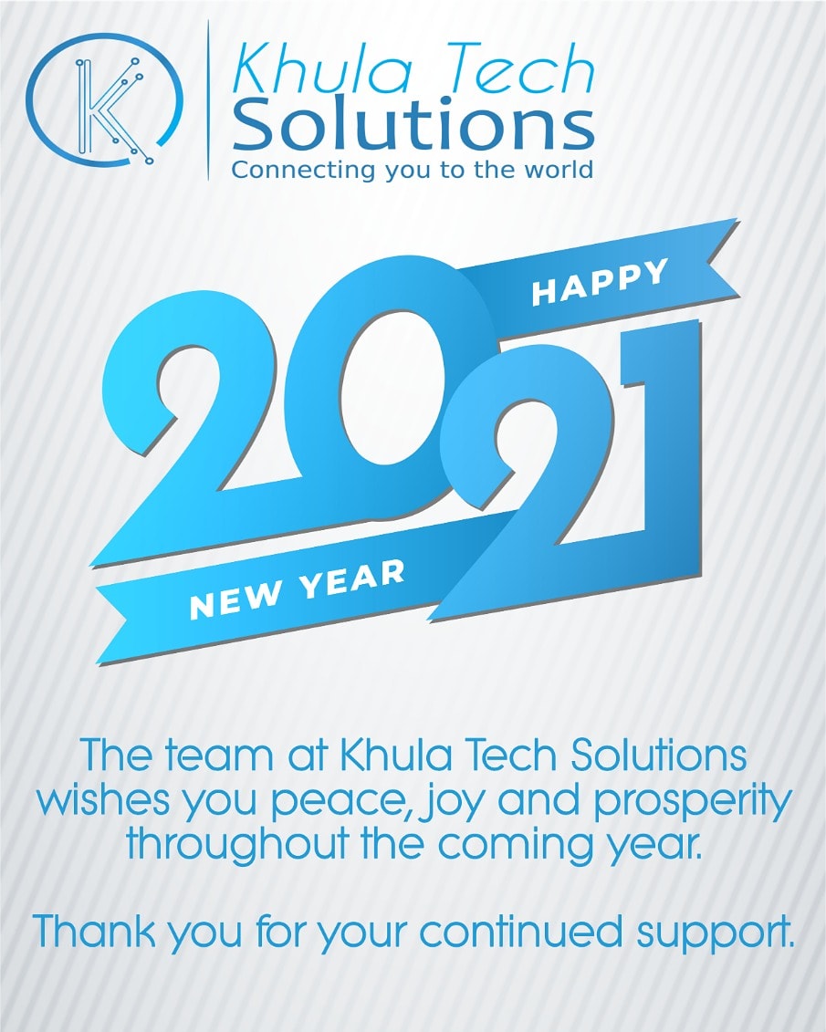 khula_tech's tweet photo. #GoodBye2020 We're moving into 2021 stoked to give you the best #WiFi! We truly appreciate your support #Makhanda, #riebeekeast and beyond. Here's to serving you more in 2021!

#HappyNewYear #thankyou #WiFi #StaySafe https://t.co/5P0btVMk6L