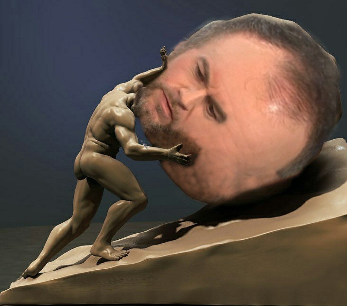 A perfect metaphor for the task and of trying to argue with any Spiked cult member.