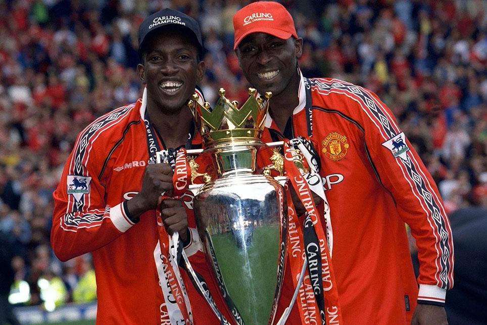  16th May 1999 Premier LeagueA new era. One of the most complete sides that ever took to a football field.Schmeichel, GNev, Irwin, Stam, Johnsen, Keane, Scholes, Beckham, Giggs, Yorke & Cole - Solskjaer, Sheringham, Berg, Blomqvist, PNev, Butt + Brown. Legends16/38