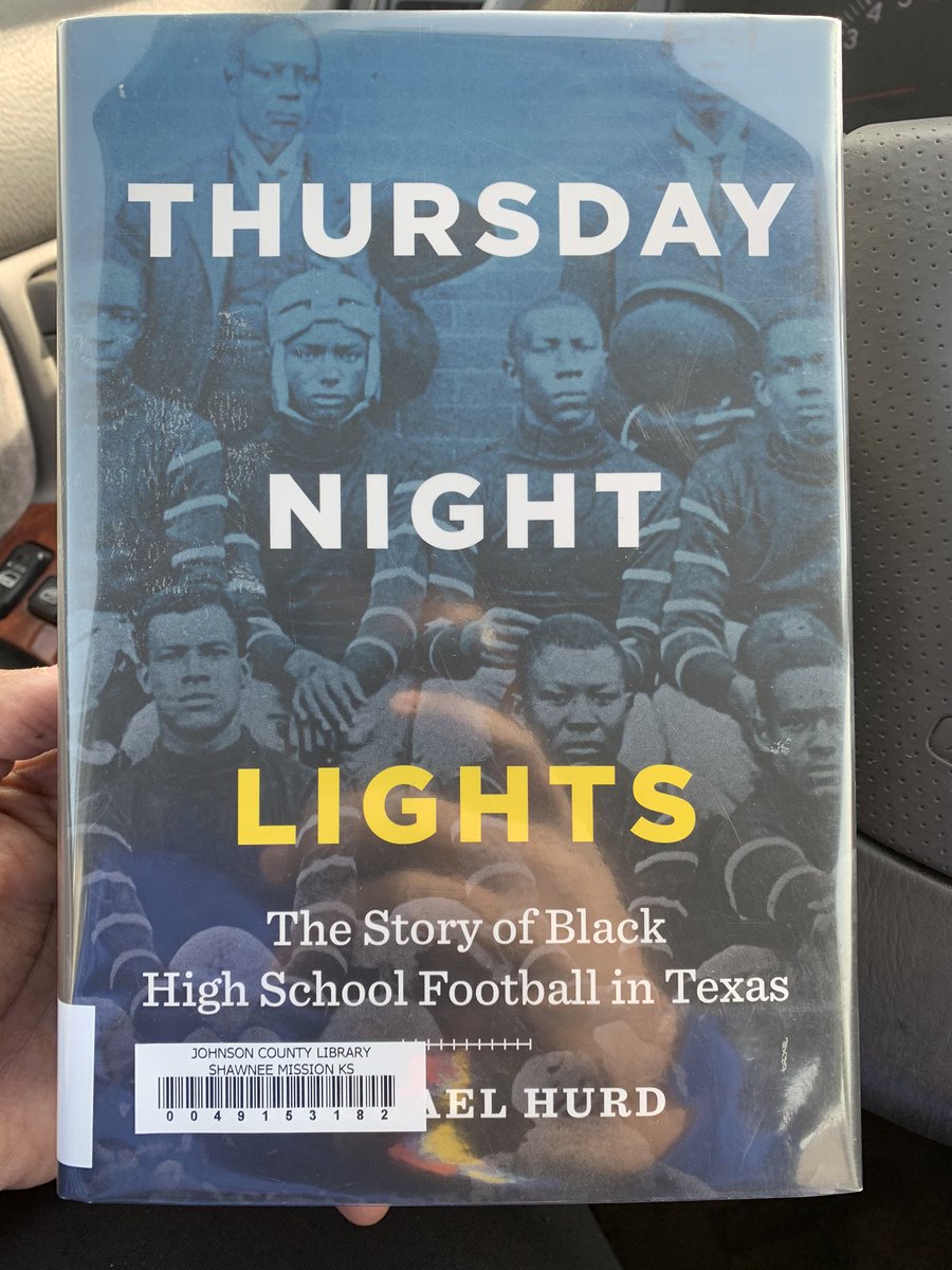 Ed_Jones2's tweet photo. Thursday Night Lights by Michael Hurd
Been wanting to read this one!
#ReadByEd #TXHSFB #PVIL
#ThursdayNightLights https://t.co/a2dlb0ChrI