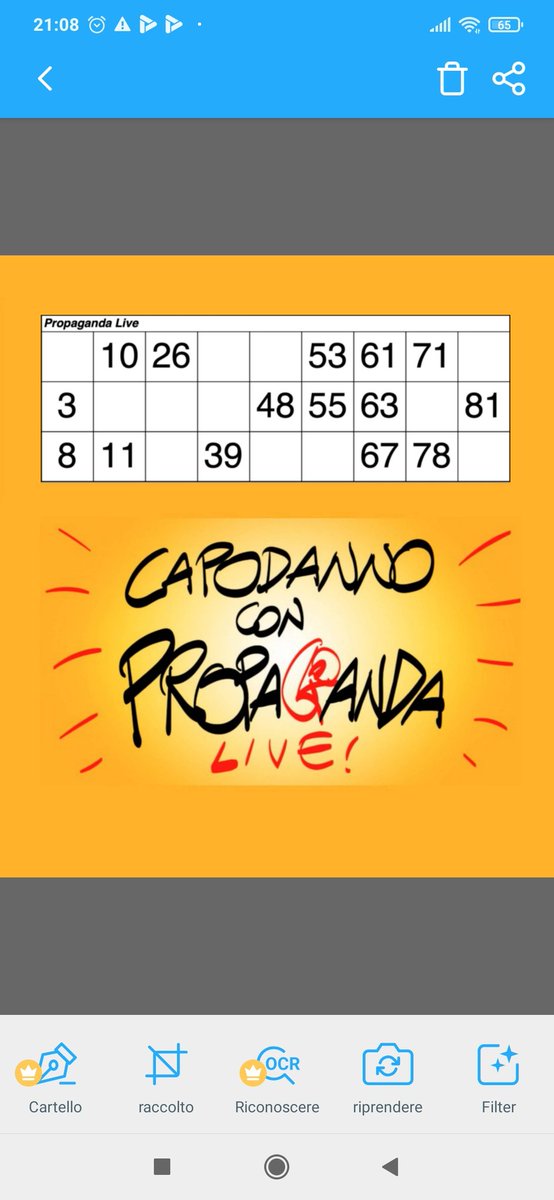 ValeFarneti's tweet photo. #propagandalive  #propagandatombola https://t.co/APUcWaOjyb