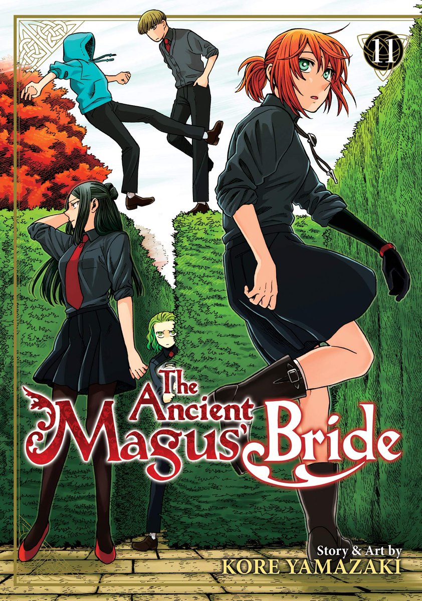 Finally read up to vols. 12 and 13 of Ancient Magus Bride. The more I delve into the story the more I realized the early criticism some people had (the relationship is toxic, Elias is too controlling, he’s taking advantage) which never made much sense to me from the beginning