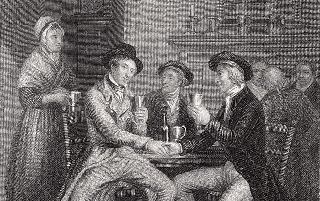 5. The other wasn’t nearly as well known.It was an old Scottish tune based on a Robert Burns poem from the 1700s. The song had quickly become an annual tradition in Scotland: sung at every Hogmanay — the Scottish New Year celebration(pic Wikimedia)