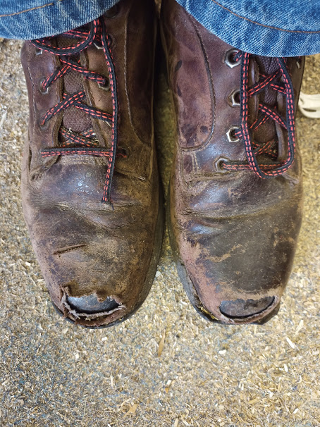 Things were getting worse. Considered polishing my boots again. Nah, fuck it...