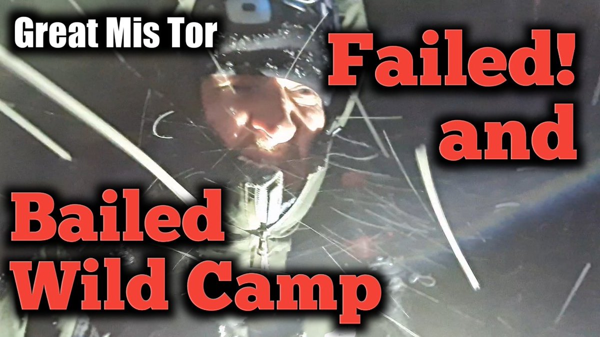 Coffeeandcamp1's tweet photo. Onetigris failure on my first snowy wild camp 😔 and my first bailed wild camp! 
https://t.co/cAyFDfpwQt https://t.co/Z4puFRPmKL