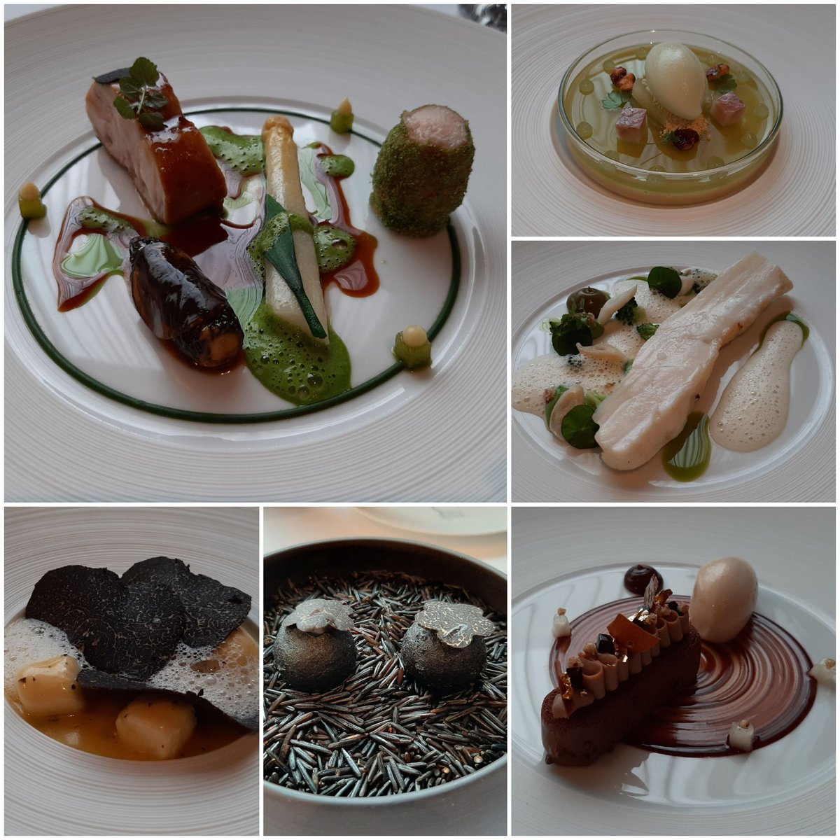 The end of this calorie-laden week saw us visiting an old favourite. Lunch in  @_the_GREENHOUSE is always a treat, and this was no exception.
