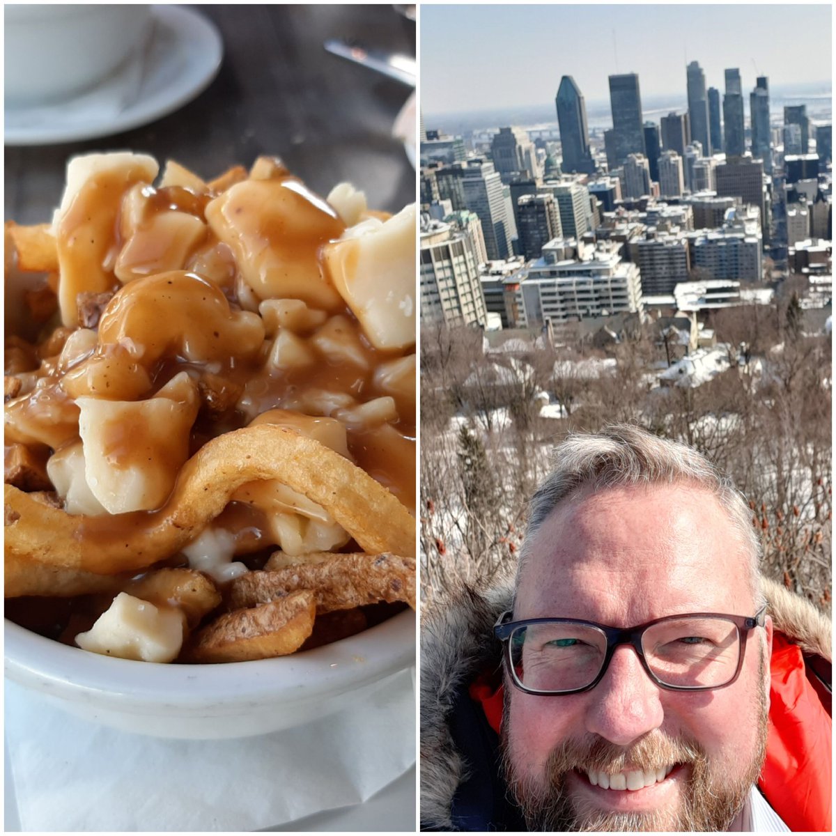 Then I was off to Montreal for 2 weeks. I assure poutine and saw lots of snow