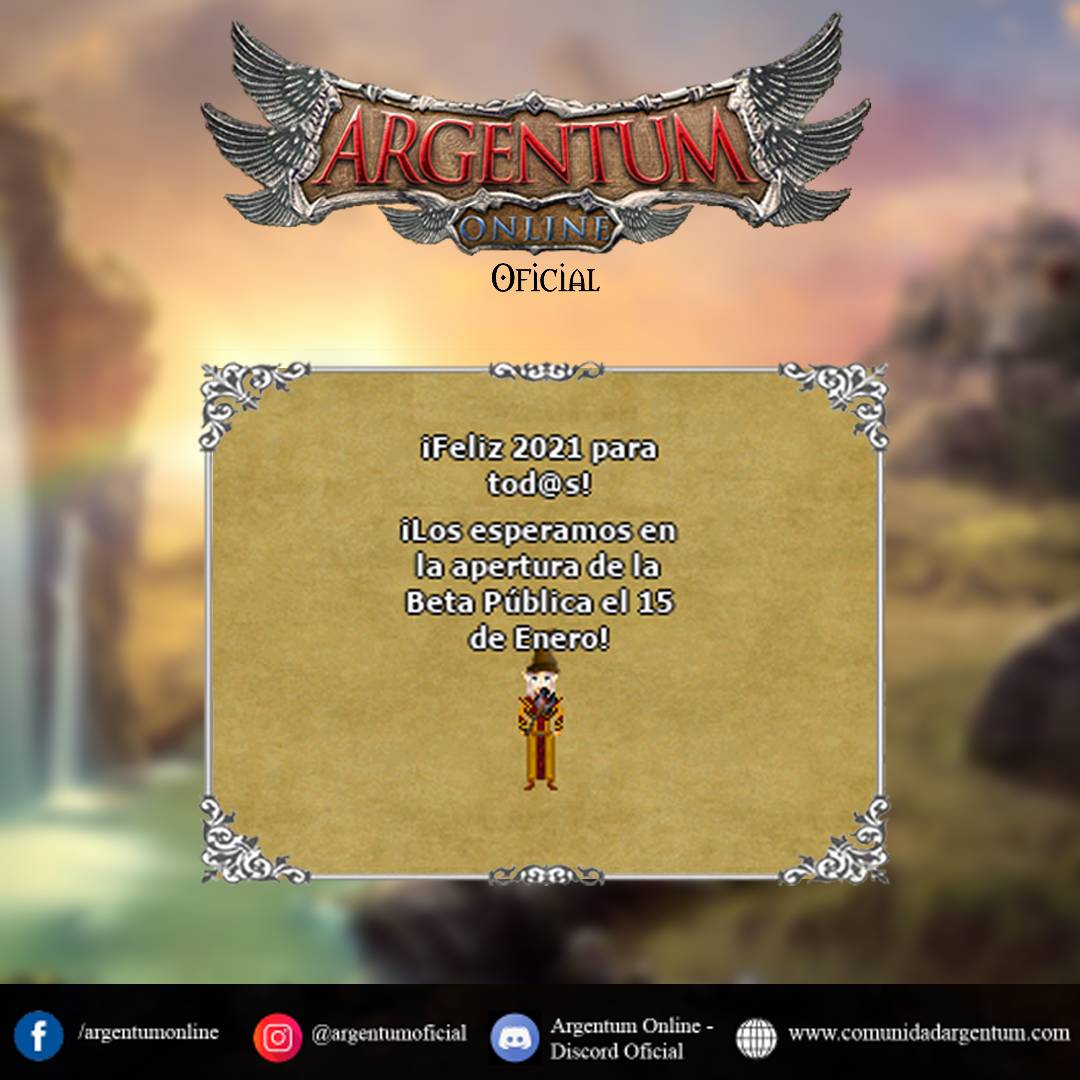 AlkonOnline's tweet photo. ¡Feliz 2021 para todos! ⚔️ ¡Que este nuevo año nos encuentre juntos jugando la nueva versión! 💪

Los esperamos en nuestro discord con toda la información de lo que se viene ➡️ https://t.co/5wgGNiB4Qg https://t.co/cNTuBP9MOF