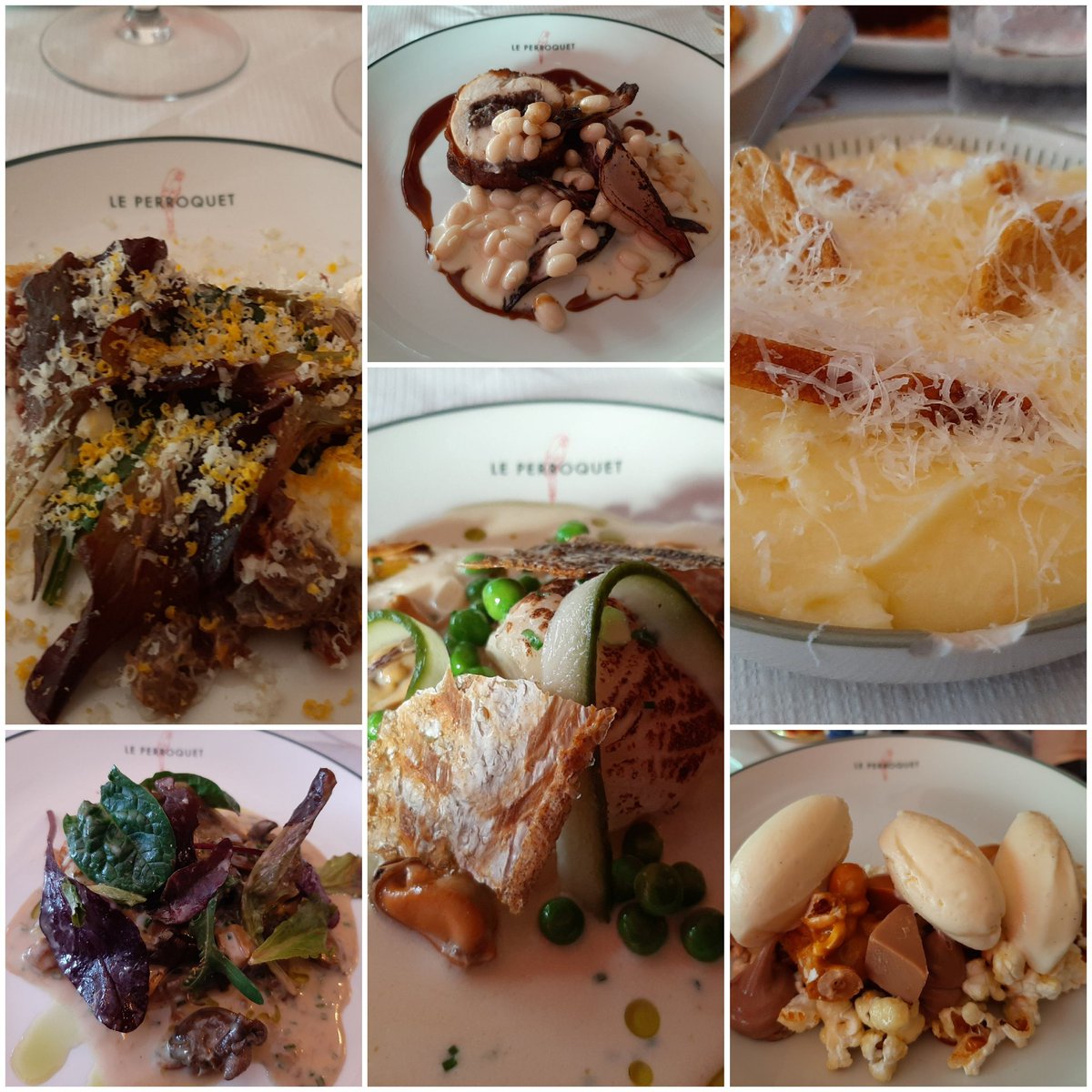 I took a week off between jobs and had an investor gluttonous run of eating out. The Tuesday started in  @leperroquet_dub for lunch:
