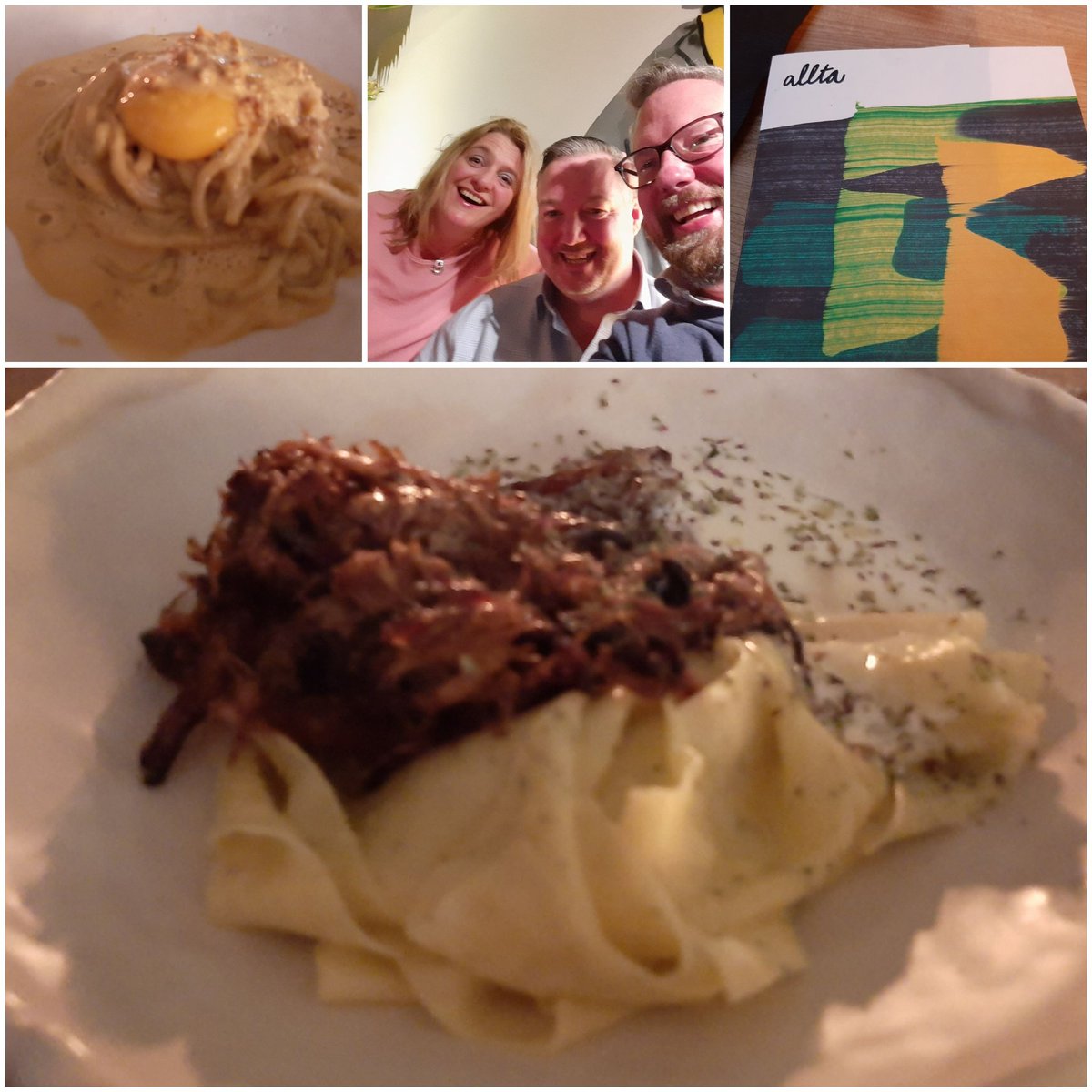 We started sensibly enough, but then some new guests joined our table and, well, the photos start to get blurry. I entirely blame  @BallymakennyF and  @eannahassett