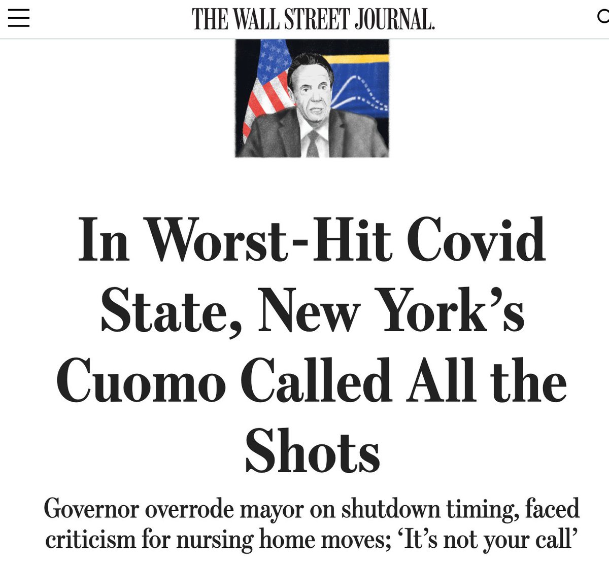 Cuomo is the everything for 2020's failures of institutional trust: Government, media, entertainment all rolled together-Cuomo said covid was no big deal-He did horribly with covid-His brother, a popular anchor, helped his image-THEY GAVE HIM AN EMMY!