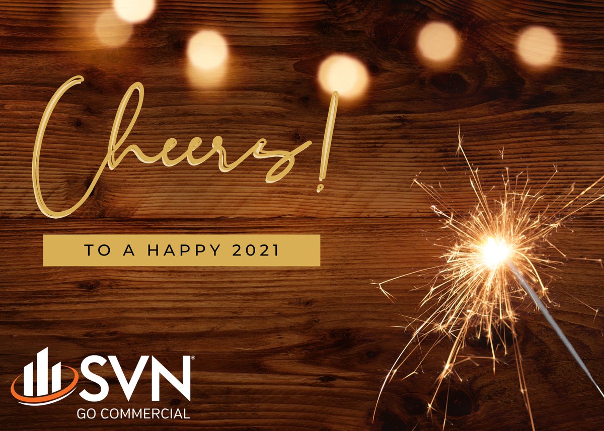 SVNGOCOM's tweet photo. So Long 2020!  We at SVN | GO Commercial would like to thank you for your business during this crazy year.  We wish you a happy and prosperous New Year and look forward to working with you in 2021.
#svndifference #cre #commercialrealestate #propertymanagement #commercialleasing https://t.co/w6m5kPLZiu