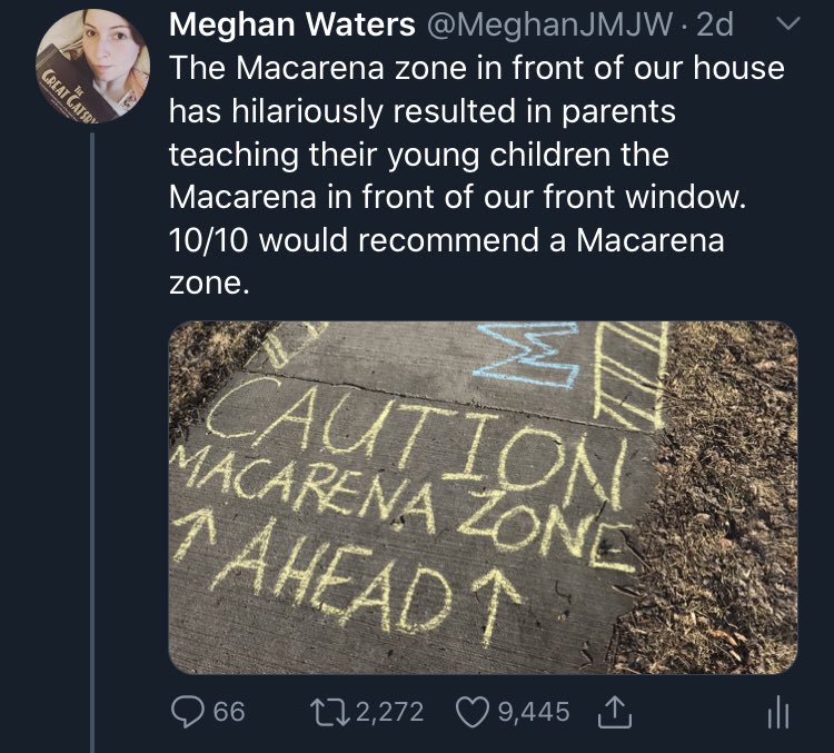 I had a viral tweet that showcased some of the efforts I and my fellow community members made to try to stay cheerful despite the lockdown. 7/22