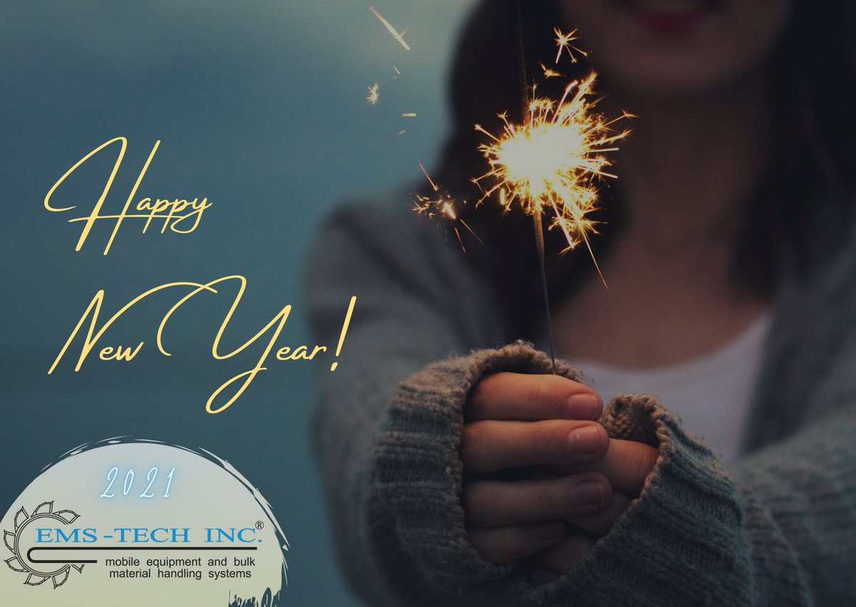 emstechinc's tweet photo. From all of us at @EMS_TECHINC699, we wish you a happy, safe and healthy New Year!
#transformingengineeringintoproductivity #bulkmaterialhandling #transhipment #selfunloader #stacker #reclaimer #shiploader #innovative #engineering #ourpeoplemakethedifference #HappyNewYear2021 https://t.co/0SRPnXCtTu