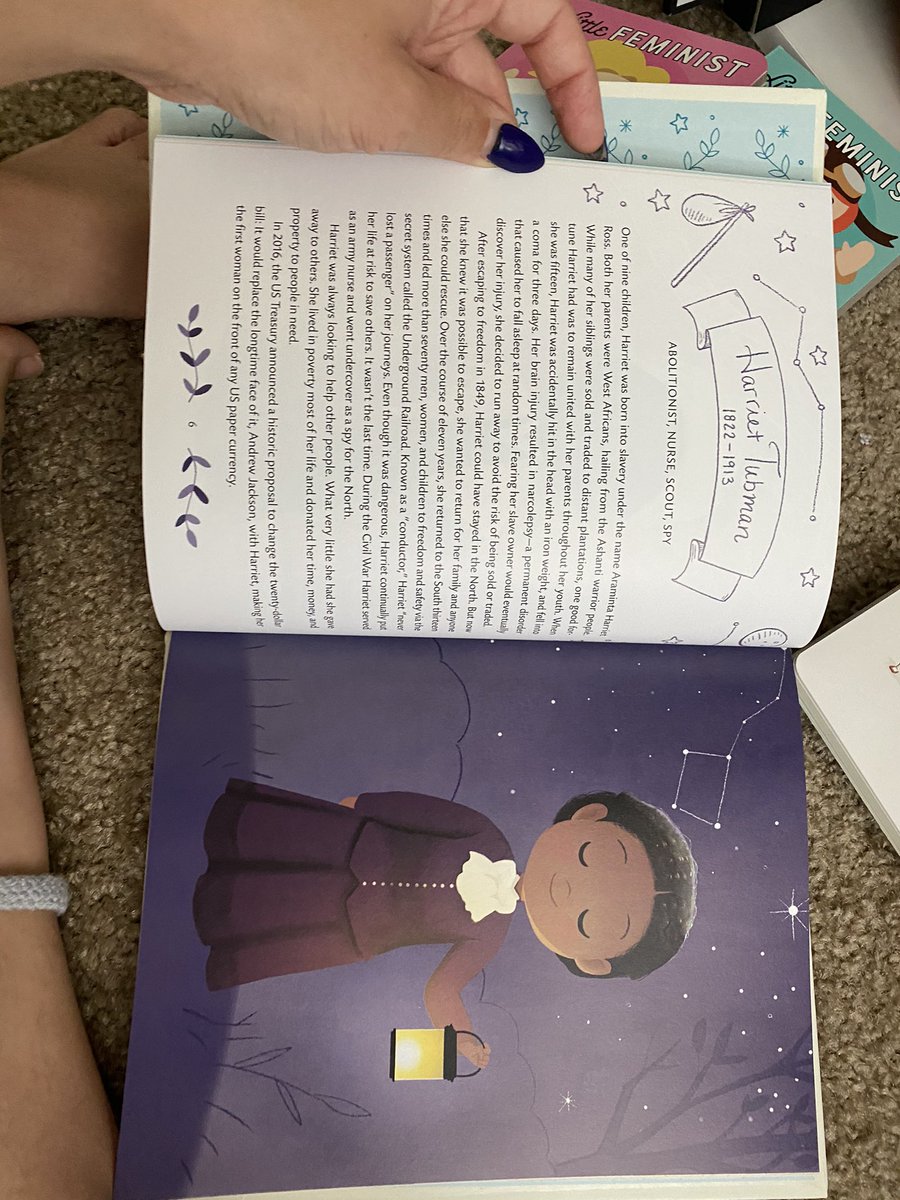 I really want to highlight this one. nothing but powerful black women. $6.68 Little Leaders: Bold Women in Black History (Vashti Harrison)  https://www.amazon.com/dp/0316475114/ref=cm_sw_r_cp_api_glc_fabc_-CF7Fb7E8V07A