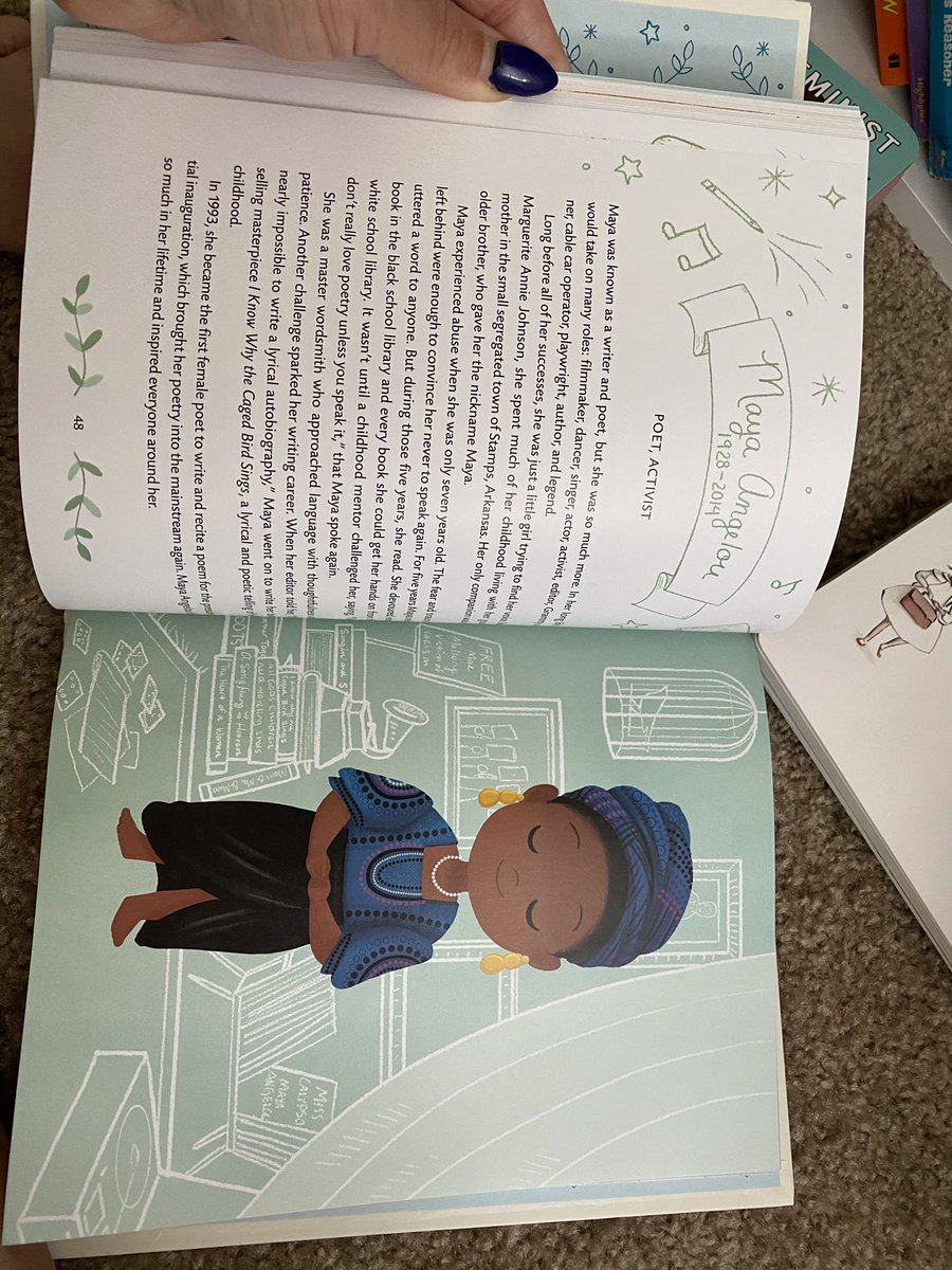 I really want to highlight this one. nothing but powerful black women. $6.68 Little Leaders: Bold Women in Black History (Vashti Harrison)  https://www.amazon.com/dp/0316475114/ref=cm_sw_r_cp_api_glc_fabc_-CF7Fb7E8V07A