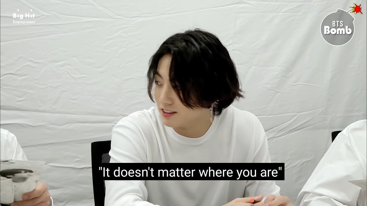 It doesn't matter where you're I'll Always be your side. We are a team anyway.