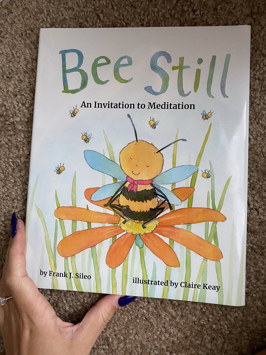 the cutest freaking baby book in meditation i’ve ever seeeeeent/read! love this one. “BEE STILL.”