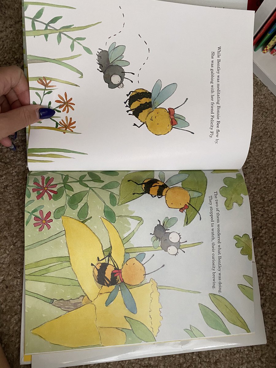 the cutest freaking baby book in meditation i’ve ever seeeeeent/read! love this one. “BEE STILL.”