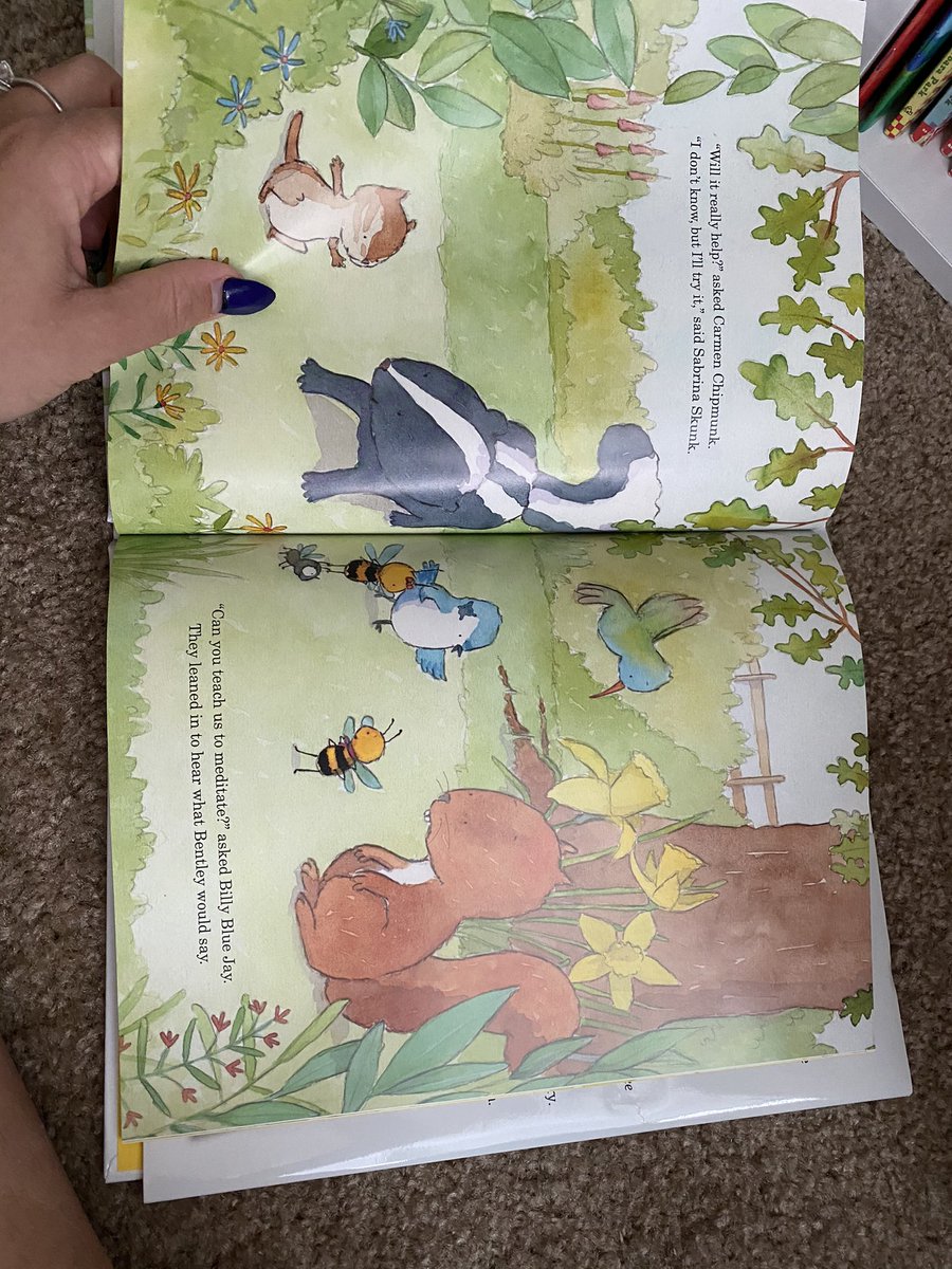 the cutest freaking baby book in meditation i’ve ever seeeeeent/read! love this one. “BEE STILL.”