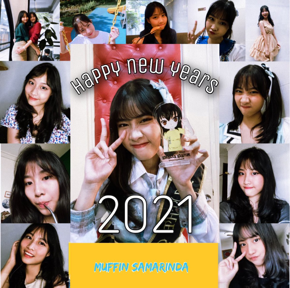 Happy new years all semoga di tahun 2021 ini bisa menjadi yang lebih baik dari yang sebelumnya dan semoga kedepannya bisa menjadi fansbase terbaik🔥 Amin.....🙏🏻