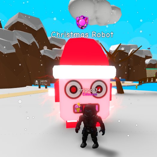 Trigno134 On Twitter This Is Such A Beautiful Pet I Really Want A Shiny One So Much Wish I Could Hatch One Lol Christmanrobot Secretpet Bgs Bubblegumsimulator Roblox Https T Co 28xjhrfysh - roblox the robots how to get shiny robots