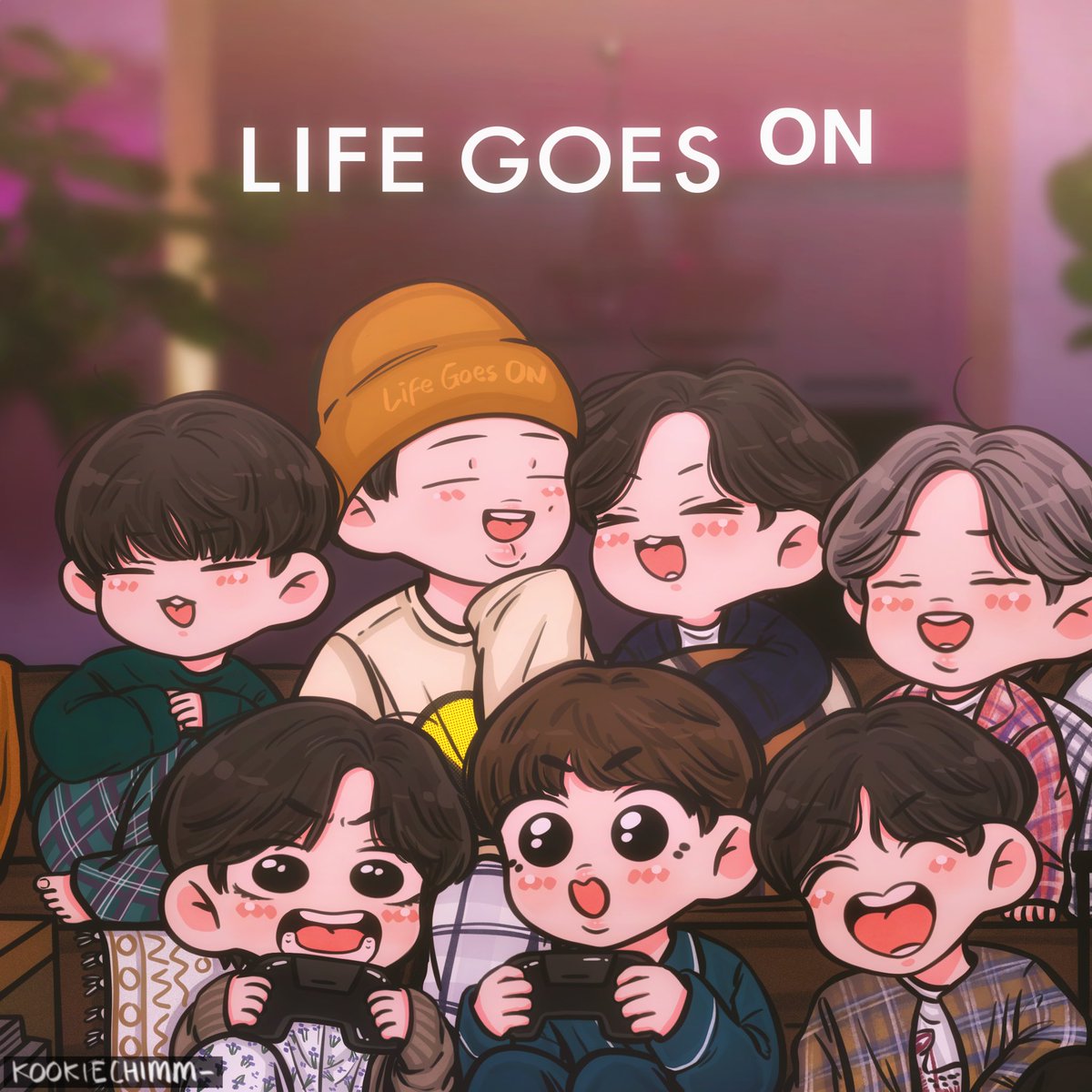 BTS - LIFE GOES ON + grammy reactions(bonus)?? 