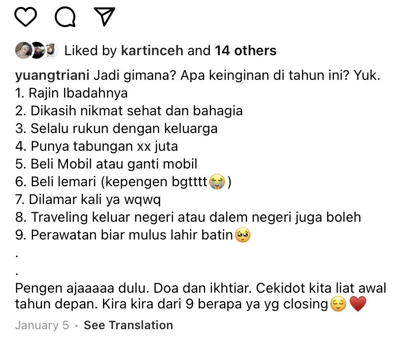 Akhir tahun 2019  punya  rencana ini. Point 2, 3, dan 6 aja Bun yg tercapai haha. Tapi yg gak gue rencanain malah dapet loh. Yaa Allah. Allah maha baik. Maha tau yg kita butuhkan. Alhamdulillah Alhamdulillah