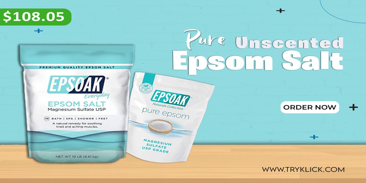 KlickTry's tweet photo. Epsom salt use for a relaxing bath.
 
And it can be used for house plant care and gardening. 

If you want to look after your plants and your body then,

Click here: https://t.co/wnDfjNV6yM

#epsomsalt #epsom #epsomsaltbath #MagnesiumSulphate #pureepsom #puresalt #pureepsomsalt https://t.co/PF8rXb5Yx0