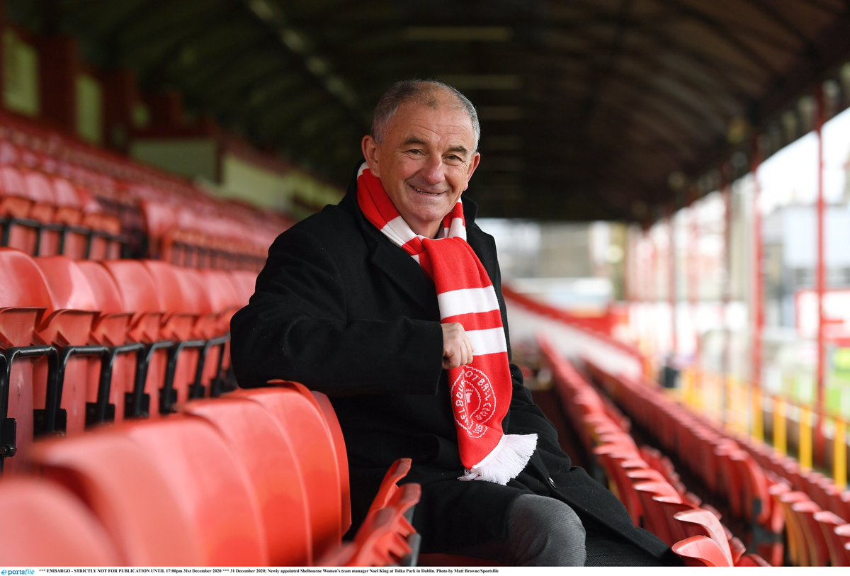 shelsfc's tweet photo. Shels appoint former Republic of Ireland boss Noel King as new @FAI_WNL Manager. 

Full story 👉 https://t.co/laSpOYCnky

#DublinsFinest #RedsTogether https://t.co/plniBE3MsZ
