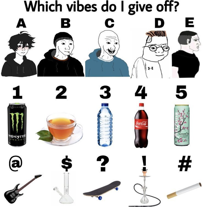 i'm jumping on this too c: which vibes do i give off? https://t.co/NzWOy4VsMq