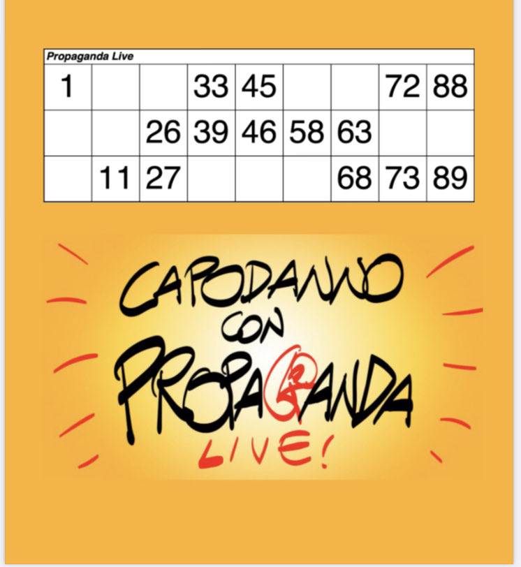 Pexpera's tweet image. #propagandalive #propagandatombola