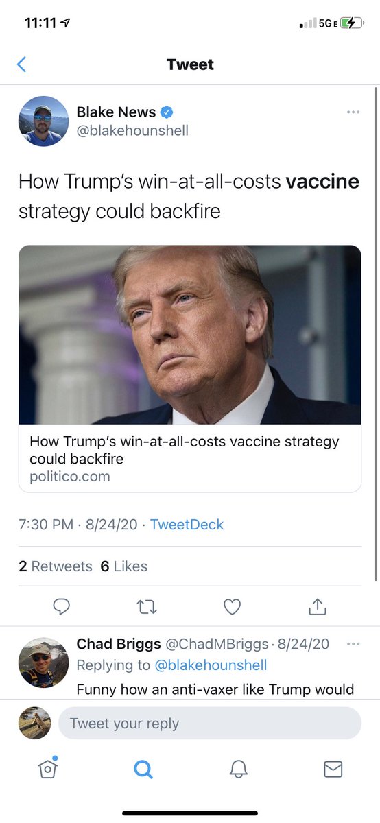 Or the ones who spent months (wrongly) suggesting the Trump admin was irresponsibly rushing the vaccine by targeting this year now complaining they are a few weeks behind schedule to hit 20m vaccinated.