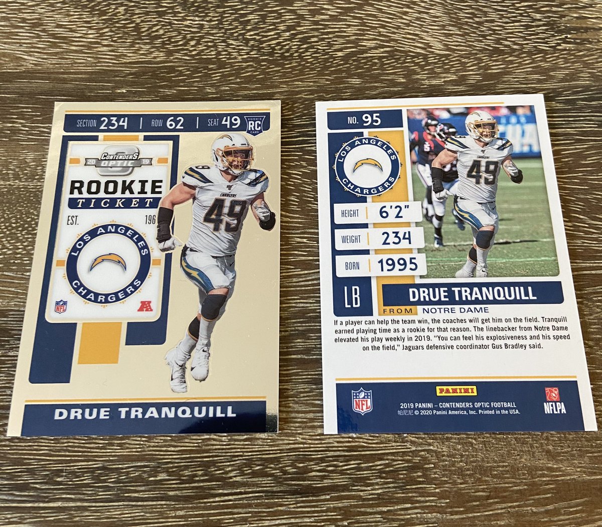 DTranquill's tweet image. 🚨GIVEAWAY🚨

TWO signed rookie cards! To enter your name ..

1) RETWEET
2) Be following me

If we reach 5k retweets, I’ll give away THREE more! That’s 5 potential winners!

Winners will be announced Jan. 3rd when the @Chargers kickoff vs. the #chiefs 

#WPMOYChallenge + Rochell